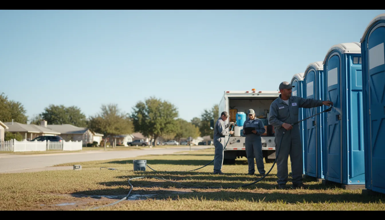 Long-Term Portable Toilet Rental in Funston, GA near me